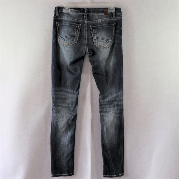 BKE Distressed Skinny Jeans BUCKLE 26 31.5 Inseam - Picture 6 of 8